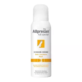 ALLPRESAN Foot special No.3 mycket torrt hudskum, 125 ml