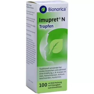 IMUPRET N droppar, 100 ml