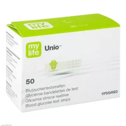 MYLIFE Unio teststickor för blodglukos, 50 st