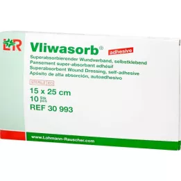 VLIWASORB självhäftande superabso.comp.sk.st.15x25 cm, 10 st