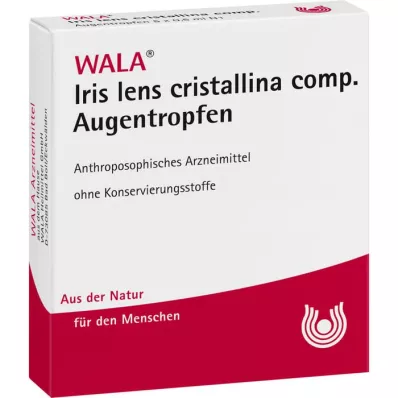 IRIS LENS cristallina comp.ögondroppar, 5X0,5 ml