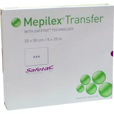 Mepilex Transfer sårförband 20X50cm steril, 4 st Mepilex Transfer sårförband 20X50cm steril, 4 st