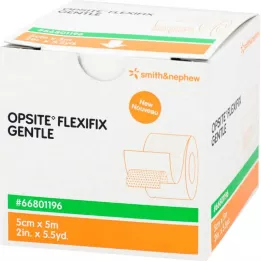 OPSITE Flexifix mild 5 cmx5 m förband, 1 st