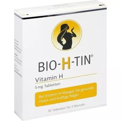 BIO-H-TIN Vitamin H 5 mg för 2 månader tabletter, 30 st