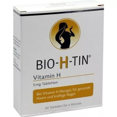 BIO-H-TIN Vitamin H 5 mg för 4 månader tabletter, 60 st