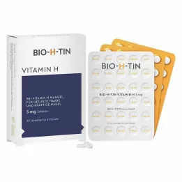 BIO-H-TIN Vitamin H 5 mg för 6 månader tabletter, 90 st