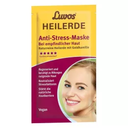 LUVOS Healing Earth Cream Mask med gyllene kamomill, 2X7,5 ml