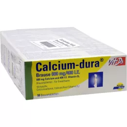 CALCIUM DURA Vit D3 brustablett 600 mg/400 I.U., 50 st