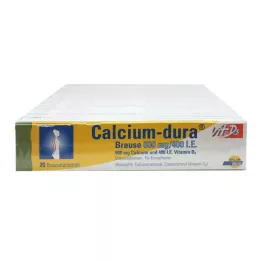 CALCIUM DURA Vit D3 brustablett 600 mg/400 I.U., 120 st