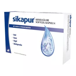 SIKAPUR Mjukgelkapslar med kiselsyra och biotin, 30 st