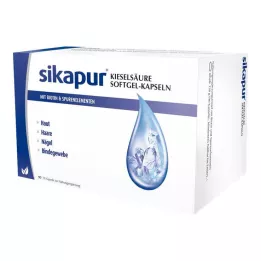 SIKAPUR Mjukgelkapslar med kiselsyra och biotin, 90 st