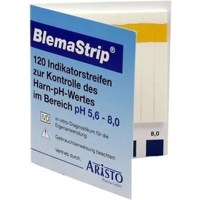 BLEMASTRIP Teststickor pH 5,6-8,0, 120 st