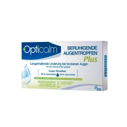 Opticalm lugnande ögondroppar Plus i enkeldos, 10X0,5 ml