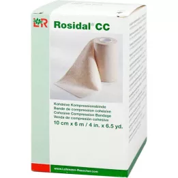 ROSIDAL CC Sammanhängande kompressionsbandage 10 cm x 6 m, 1 st