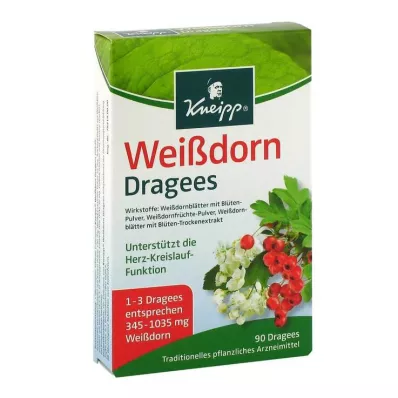 Kneipp hagtornsdragéer, 90 st Kneipp hagtornsdragéer, 90 st