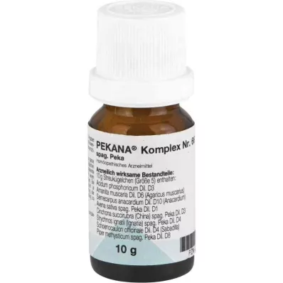 Pekana komplex nummer 6 6 spag.Pekakulor (10 g) Pekana komplex nummer 6 6 spag.Pekakulor (10 g)