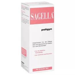 SAGELLA poligyn intimate wash lotion för kvinnor 50+, 500 ml
