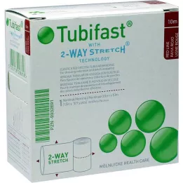TUBIFAST 2-Way Stretch 3,5 cmx10 m röd, 1 st