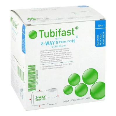 TUBIFAST 2-Way Stretch 7,5 cmx10 m blå, 1 st