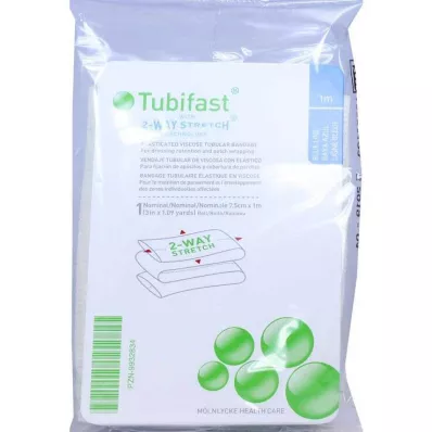 TUBIFAST 2-Way Stretch 7,5 cmx1 m blå, 1 st