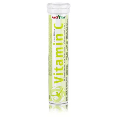 VITAMIN C 1000 mg AmosVital brustabletter, 20 st