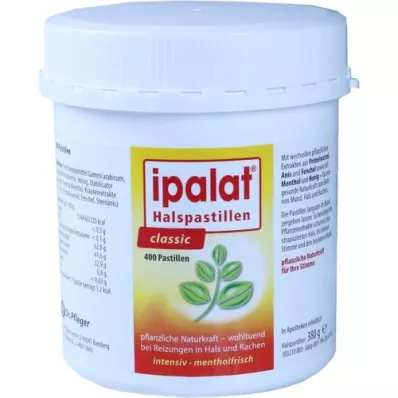 IPALAT Halstabletter classic, 400 st