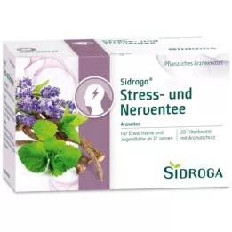 SIDROGA Stress and Nerve Te Filterpåse, 20X2.0 g