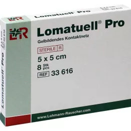 LOMATUELL Per 5x5 cm steril, 8 st