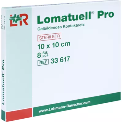 LOMATUELL Pro 10x10 cm steril, 8 st