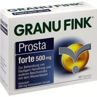 GRANU FINK Prosta forte 500 mg hårda kapslar, 80 st