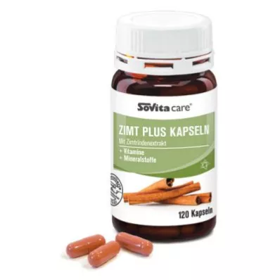 SOVITA CARE Kanel Plus Kapslar, 120 Kapslar
