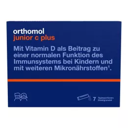 ORTHOMOL Junior C plus granulat, 7 st
