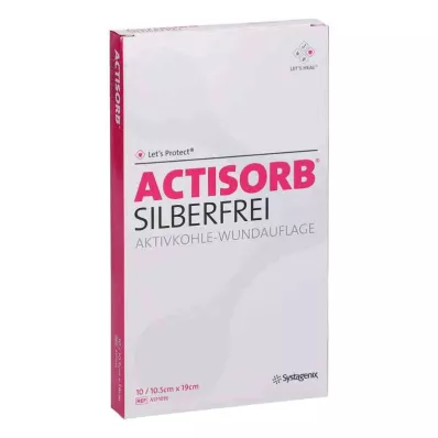 Actisorb silverfria 10,5x19 cm kompresser, 10 st Actisorb silverfria 10,5x19 cm kompresser, 10 st