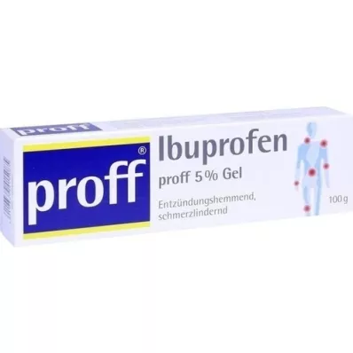 IBUPROFEN proff 5% gel, 100 g