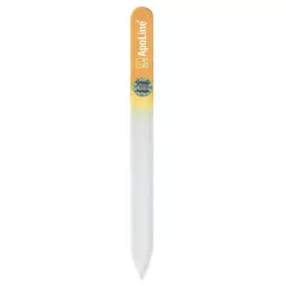 APOLINE Nagelfil glas 14 cm orange, 1 st
