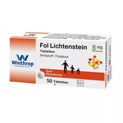 FOL Lichtenstein 5 mg tabletter, 50 st