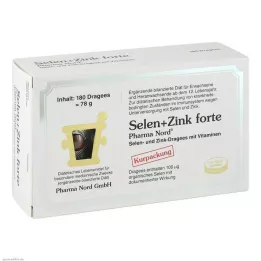 SELEN+ZINK Pharma Nord dragerade tabletter, 180 st