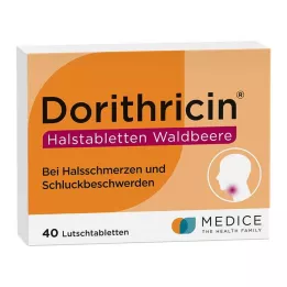 DORITHRICIN Halstabletter vilda bär, 40 st