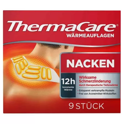 THERMACARE Nack-/axelvaddar för smärtlindring, 9 st