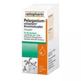 PELARGONIUM-RATIOPHARM Bronkialdroppar, 20 ml
