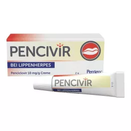 PENCIVIR för kräm mot munsår, 2 g