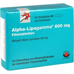 ALPHA-LIPOGAMMA 600 mg filmdragerade tabletter, 30 st
