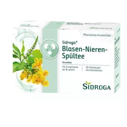 SIDROGA Bladder Kidney Flush Te Filterpåse, 20X2.0 g