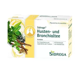SIDROGA Filterpåse för hosta och bronkialte, 20X2.0 g