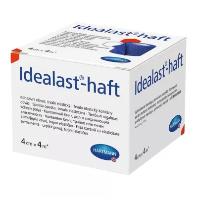 Idealast-skaft färgbandage 4 cm x 4 m blått, 1 st Idealast-skaft färgbandage 4 cm x 4 m blått, 1 st