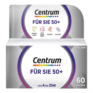 Center för dig 50 + kapslar, 60 stycken Center för dig 50 + kapslar, 60 stycken