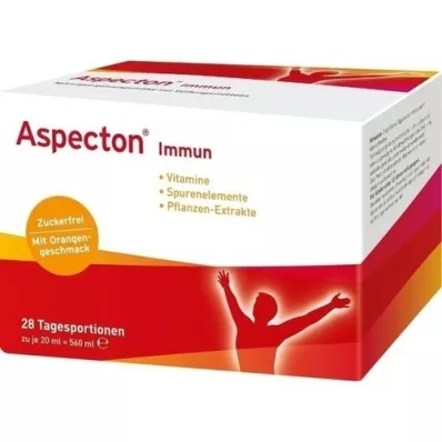 ASPECTON Dricksampuller för immunförsvar, 28 st