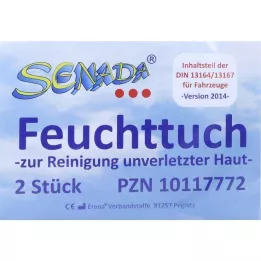 SENADA Våtservett, 2 st