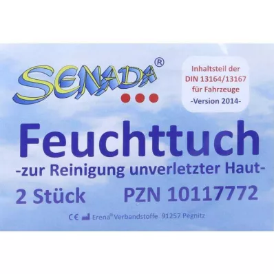 Senada våtservetter, 2 st Senada våtservetter, 2 st