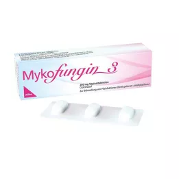 MYKOFUNGIN 3 vaginaltabletter 200 mg, 3 st